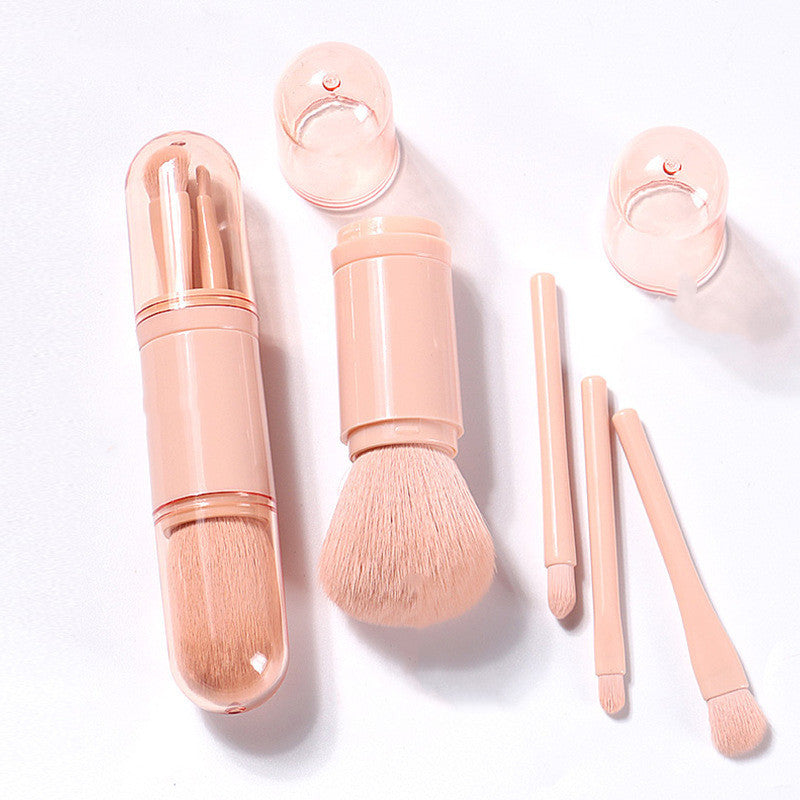 Portable mini makeup brush (4 pieces )