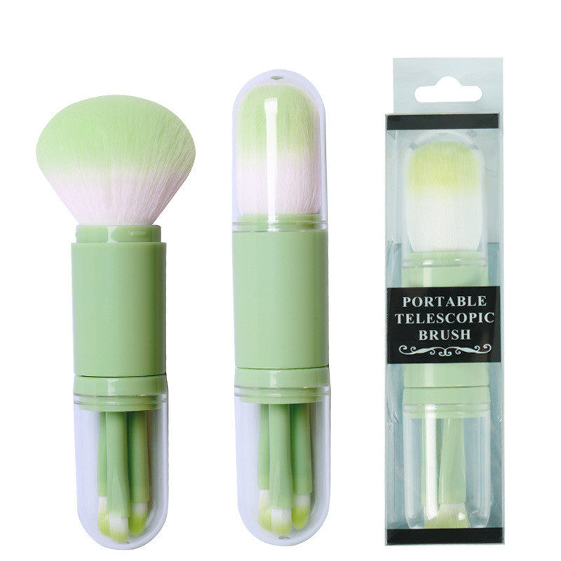 Portable mini makeup brush (4 pieces )