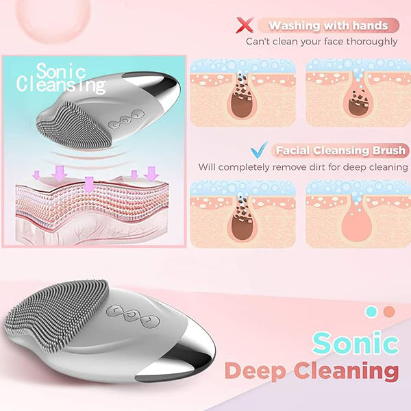 Skin cleansing and beauty device (waterproof )